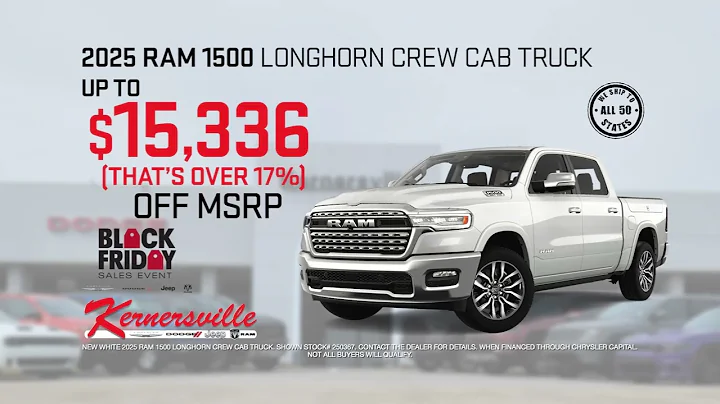 Black Friday Sales Event at Kernersville CDJR