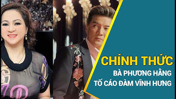 Bà Nguyễn Phương Hằng chính thức tố cáo đích danh ca sĩ Đàm Vĩnh Hưng