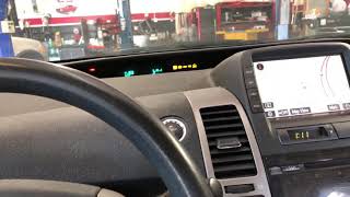 2009 Toyota Prius oil reminder light reset