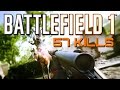 Battlefield 1: 57 Kills with the new Medic Gun! They Shall Not Pass DLC (PS4 PRO Gameplay)