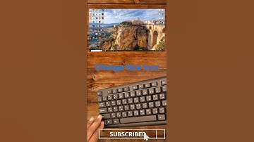 Change icon size shorts #asmr #windows #computer #shortcutkeys