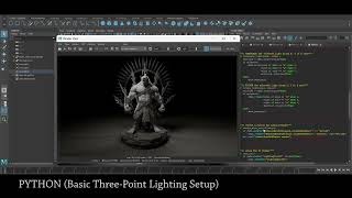Lighting Automation in Maya + Character & Prop Showcase