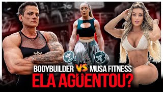 MUSA FITNESS vs. BODYBUILDER!! | *atleta mais forte do Brasil*