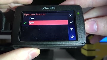 How to Mute Mio MiVue 731 - Unmute Sounds