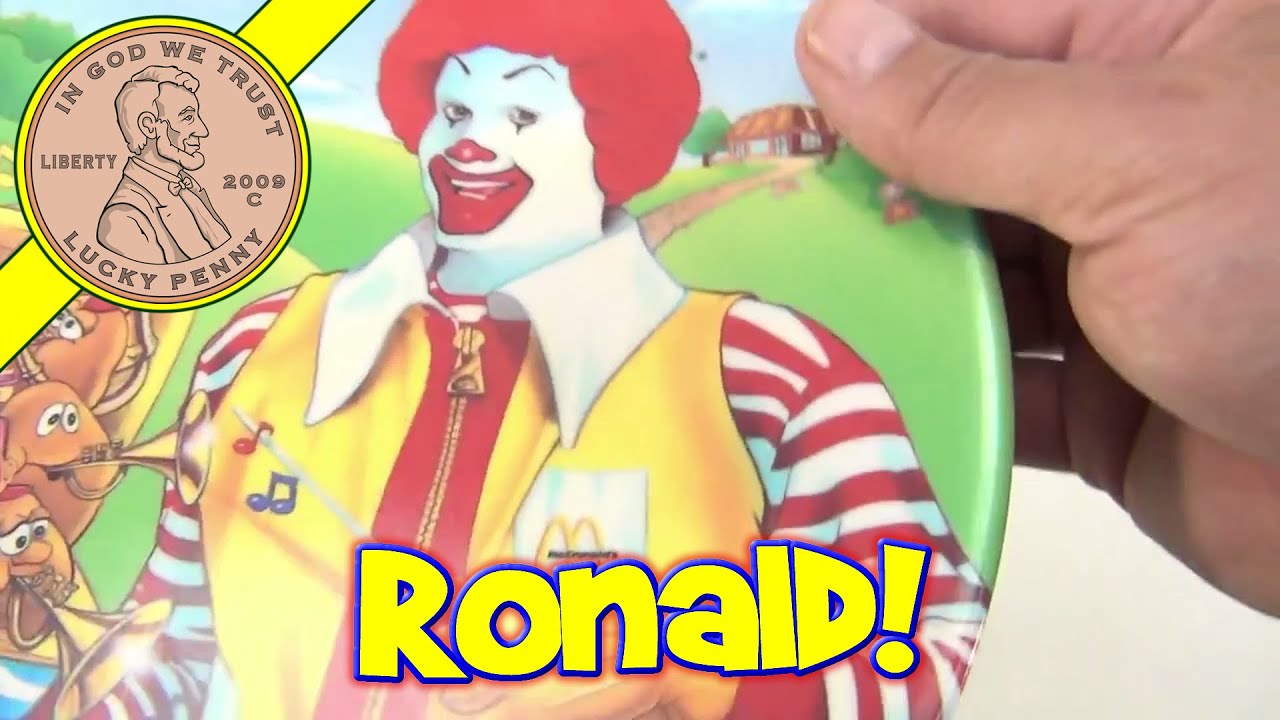 McDonald's 国際ハンバーガー大学 表彰プレート 1996 Vintage McDonald's Happy Meal Collector Plates Hamburger