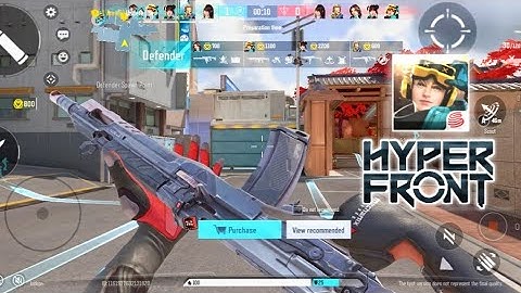 Hyper Front Faith Arrow Gameplay - Valorant Mobile Clone Game - Search & Destroy - Momojigawa Map