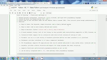 Python - ML - Basic 1