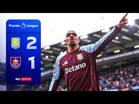 Malen at the double as Villa extend winning run! 🔥 | Aston Villa 2-1 Burnley | EPL Highlights