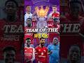Premier League Team of the Week🏴󠁧󠁢󠁥󠁮󠁧󠁿⚽️
