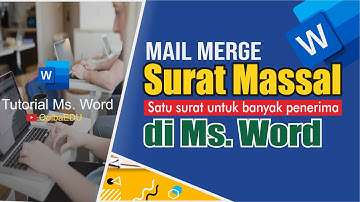 Cara Membuat Surat Undangan Menggunakan Mail Merge dengan membuat Data Source Baru