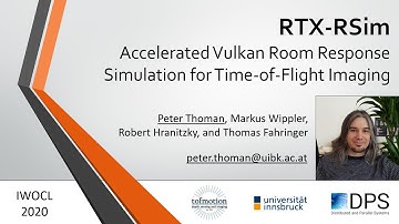 RTX-RSim: Accelerated Vulkan room response simulation for time-of-flight imaging