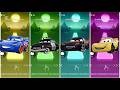 cars sarge vs filmore vs flo vs dusty tiles hop EDM RUSH