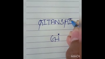Gitanshi name creat logo #shorts #logodesign #shortvideo