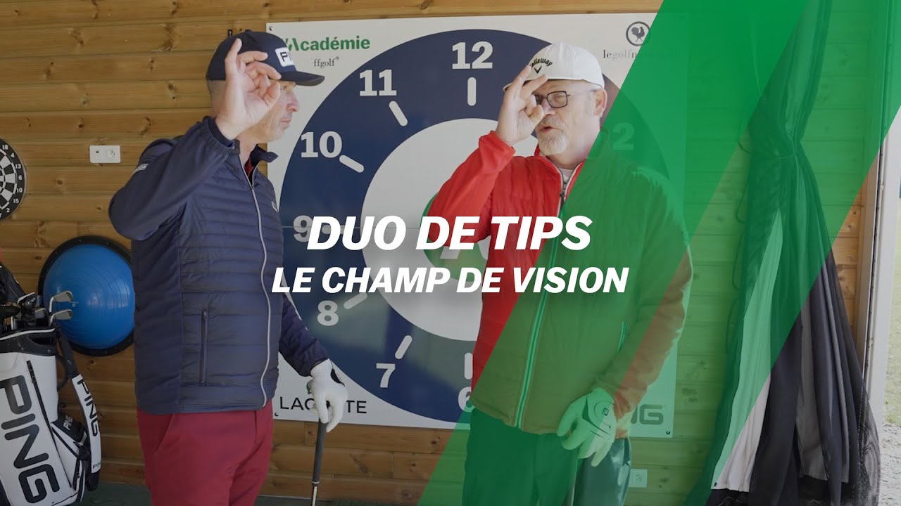 Un golfeur malvoyant nous donne la leçon