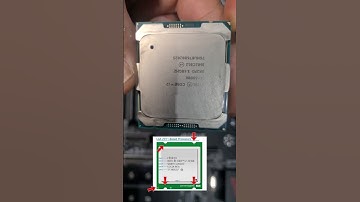 how to install an lga 2011 cpu i7 6800k.