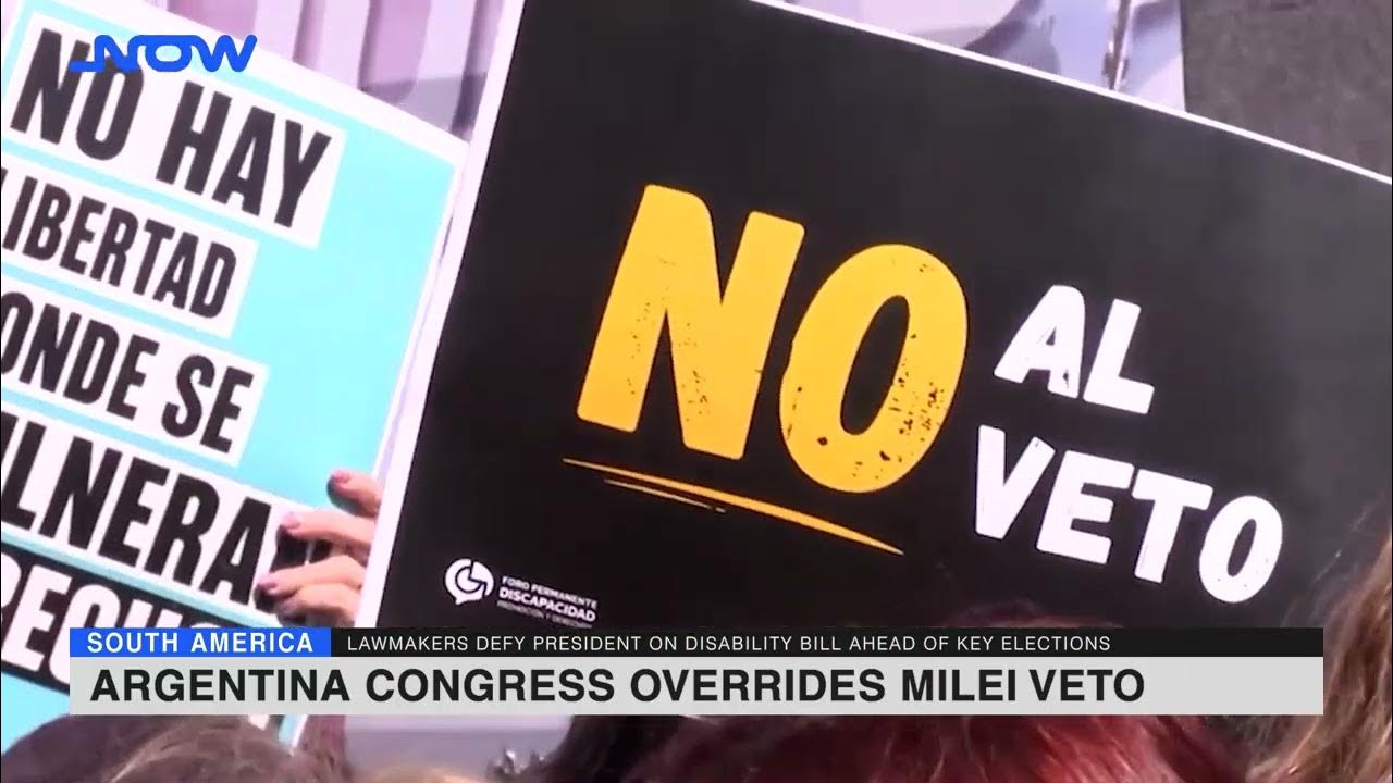Argentina's Congress Overturns President Milei's Veto