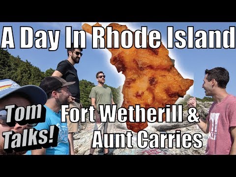 A Day in Rhode Island Pt. 2 - Fort Wetherill, Aunt Carries - Tom Talks!