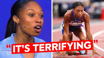 Allyson Felix REVEALS The ONE Thing To Do When Scared..
