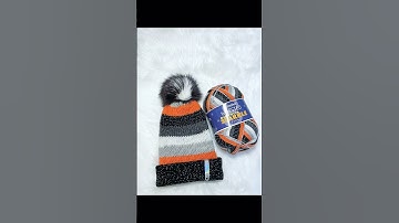 Let’s make a Halloween Sparkle Reversible beanie on 48 pin the knitting machine! #knittingmachine
