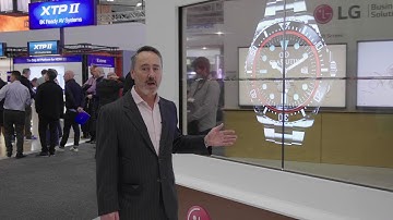 LG Transparent Open-Frame OLED Commercial Display