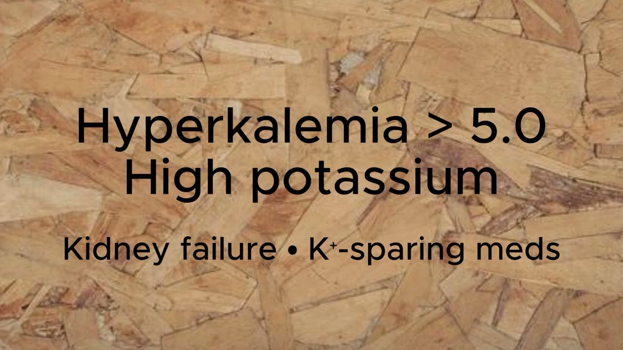 Информация о калии для экзамена NCLEX | Важные советы по электролитам и ЭКГ