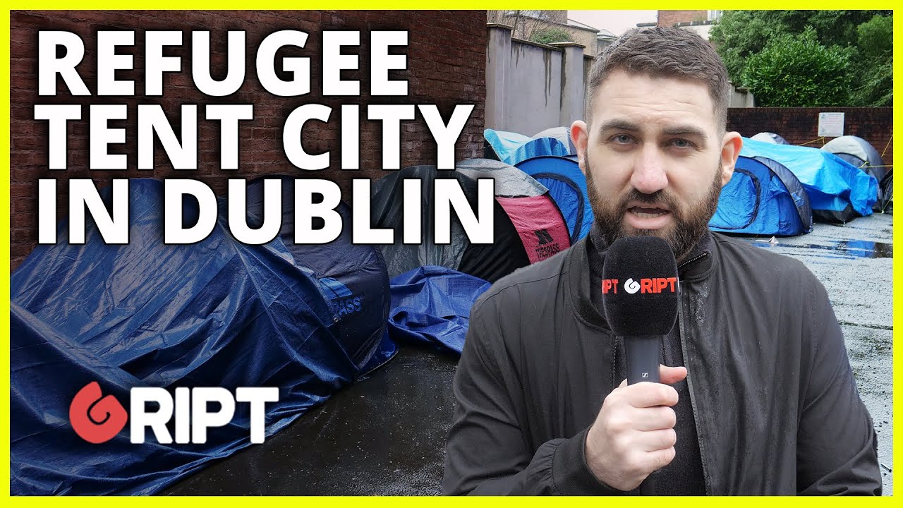 Report from Mount Street IPO tent city in Dublin