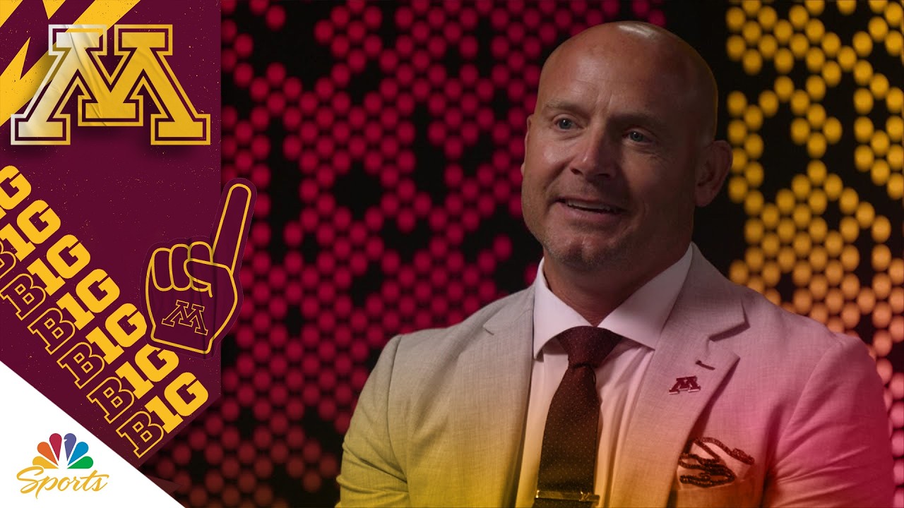 P.J.  Fleck: 'Minnesota is closer to CFP than people think' | Big Ten on NBC Sports
