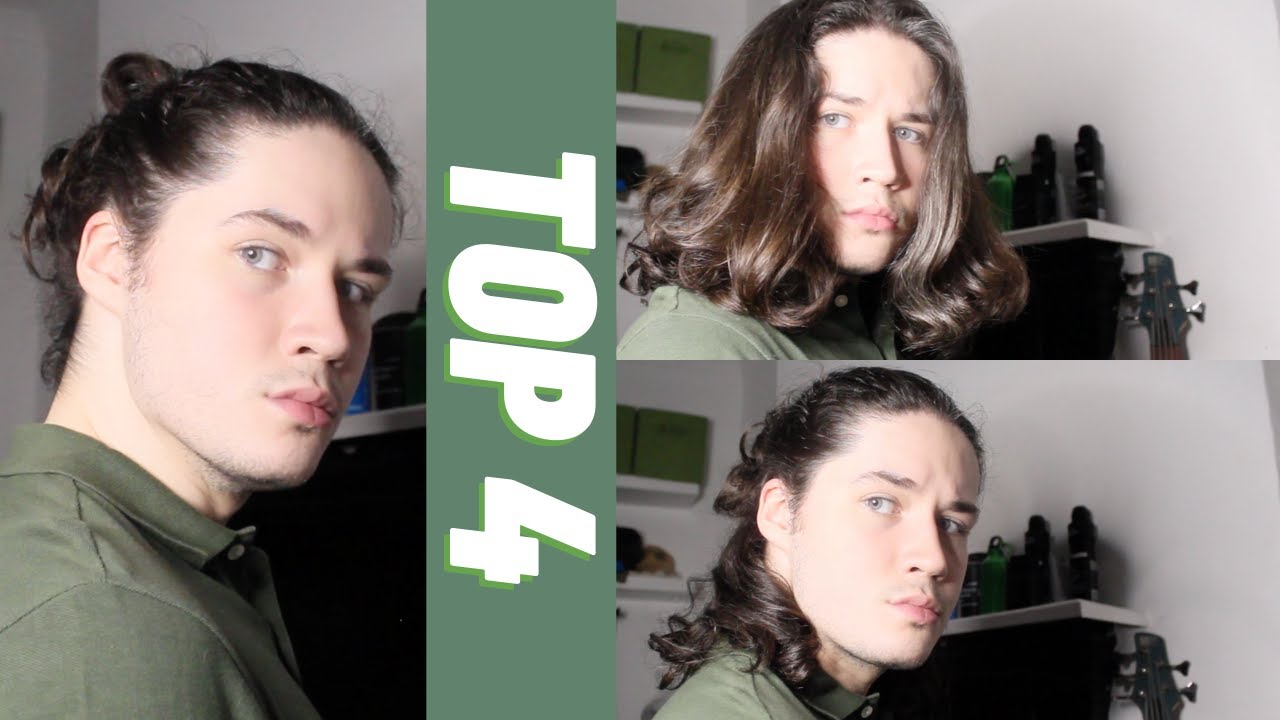 Top 4 Ways To Style Men's Long Hair