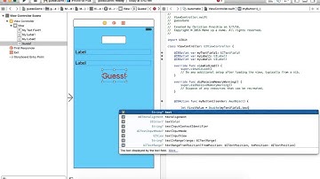 Swift 2.0 Tutorial 4 - Random Numbers - Guess the number game