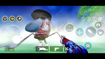 Nextbots in playground mod updated new map steal a meme italian  chasing nextbots