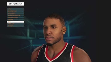 How to make your myplayer look like Trevor Ariza on NBA 2k15