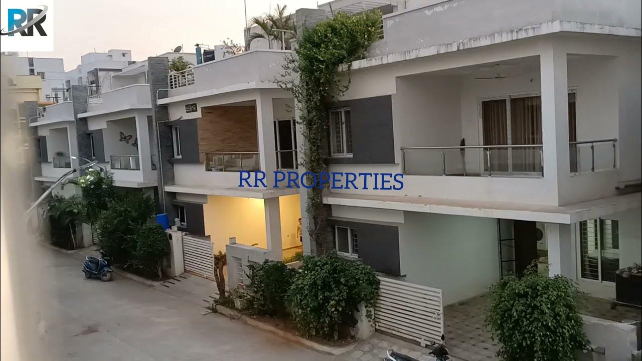 Hyderabad manikonda near Alkapuri colony 3bhk 180sqad duplex new villa PROPERTY CODE RR 415