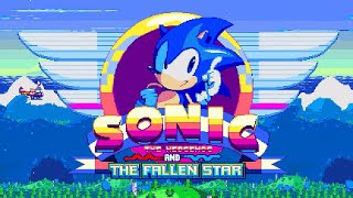 Sonic And The Fallen Star (V1 Release) ✪ Full Game Playthrough (1080p/60fps)