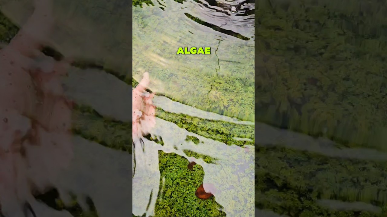 Weird Algae?! #algae #pond #shrimp #neocaridina #freshwater