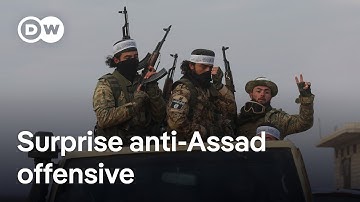 Syria insurgents enter Aleppo in a surprise offensive against Bashar Assad