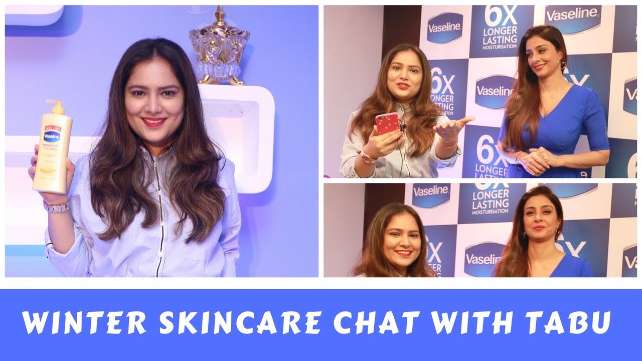 Winter Skincare Chat with Bollywood actress Tabu | Priya Adivarekar // Dancebee Beauty