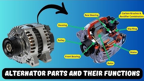 Alternator parts and their functions