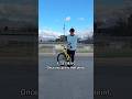 The key to a backspin is...👗 #bmx #barspin #bmx flatland