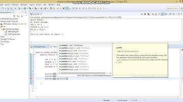 [2] Object Oriented Paradigm - Data Types and Strings