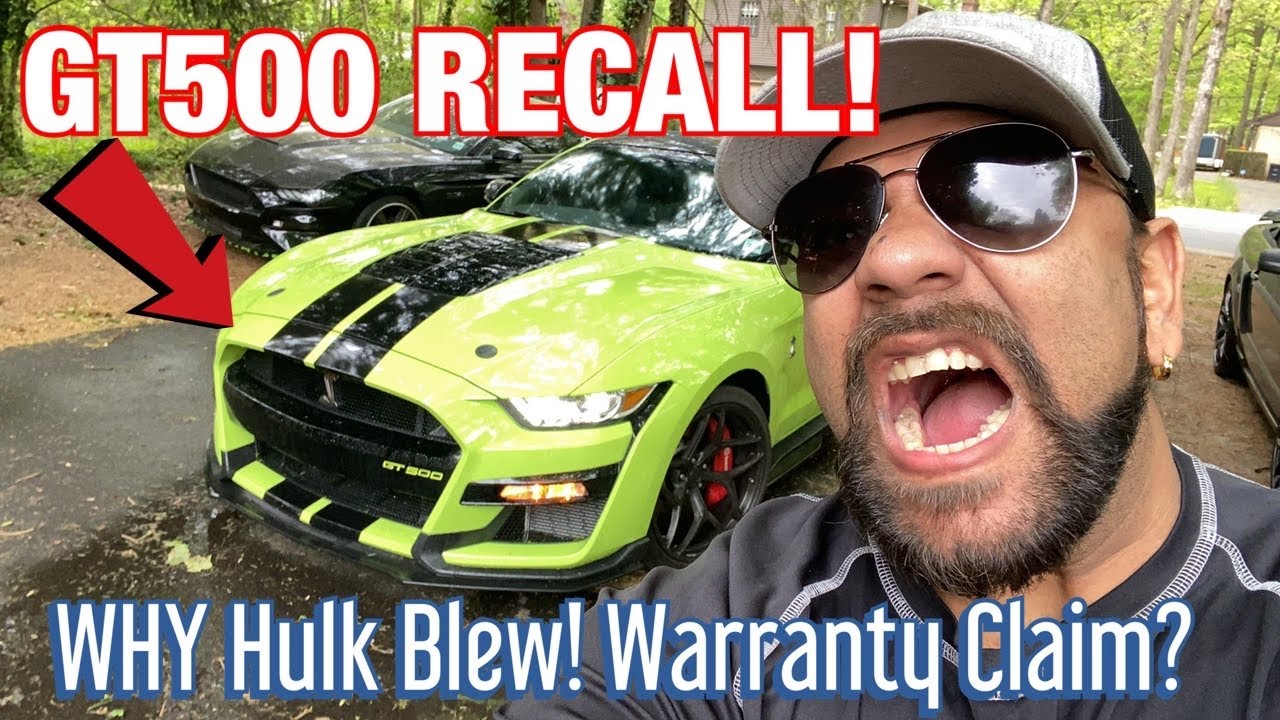 Is FORD’s New Recall of 2020 GT500’s the reason mine Blew Up? *Now What...