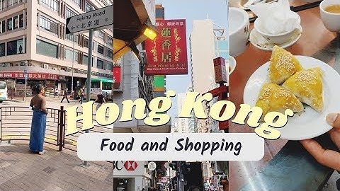 Local Food (Lin Heung Kui) 🥘🍲 and Shopping in Hongkong