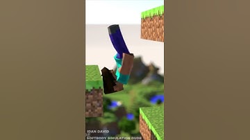 Minecraft Steve is defeated by Minecraft Steve 🤪