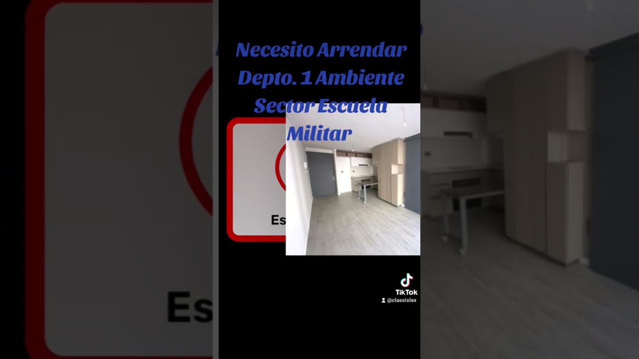 BUSCO DEPARTAMENTO EN ARRIENDO, ESC. MILITAR,  UN ambiente, info@classislex.cl WhatsApp+56 989626384