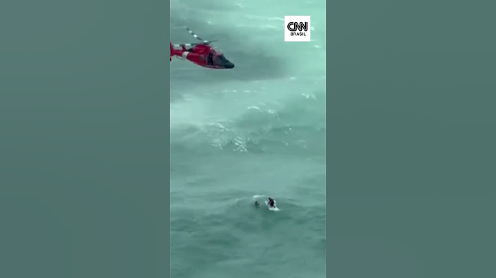 Furacão Milton: Guarda Costeira dos EUA resgata homem à deriva no mar