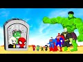 Rescue All Baby HULK Family &amp; SPIDER MAN, BLACK ADAM : Who Is The King Of Super Heroes ?