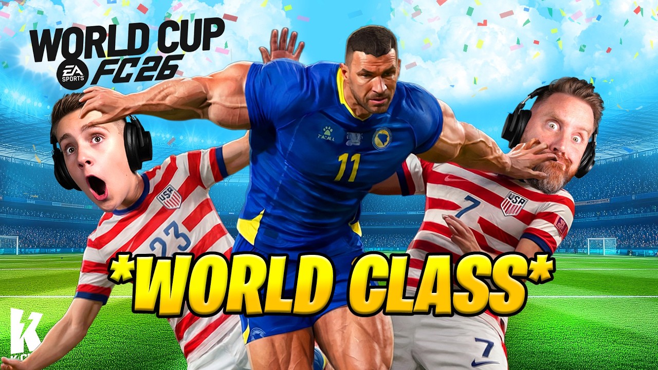 We Turned Up the Difficulty AGAIN in EA FC 26 World Cup (Dad vs Son Challenge)