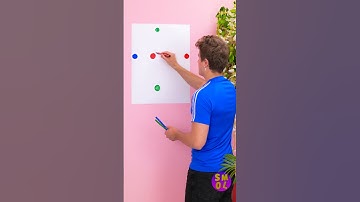 Can they connect points of the same color without crossing lines? || Funny TikTok Challenge #shorts