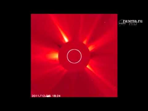 Видео  ISON, одна из самых ярких комет за 100 лет, подлетает к Солнцу   Газета Ru   Видео
