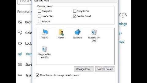 Bring control panel back to Start Menu in Windows 10