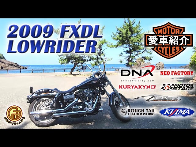 愛車紹介！】2009年式 FXDL ローライダー、カスタム車両のご紹介  